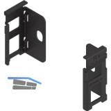 BLUM LEGRABOX Holzr�ckwandhalter H�he N, Carbonschwarz-matt