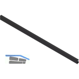 BLUM LEGRABOX Vorderst�ck mit Nut, L�nge 1043 mm, Aluminium Carbonschwarz-matt