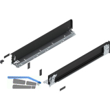 BLUM LEGRABOX special edition Innenzarge H�he M, NL 550 mm, Carbonschwarz