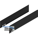 BLUM LEGRABOX special edition Dekorelement H�he M, NL 400 mm, Carbon look