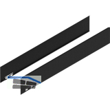 BLUM LEGRABOX special edition Dekorelement H�he M, NL 550 mm, Carbon look