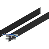 BLUM LEGRABOX special edition Dekorelement H�he M, NL 600 mm, Carbon look