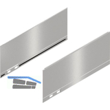 BLUM LEGRABOX special edition Dekorelement H�he K, NL 300 mm, INOX