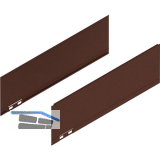 BLUM LEGRABOX special edition Dekorelement H�he K, NL 400 mm, Noble Rust