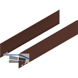 BLUM LEGRABOX special edition Dekorelement H�he K, NL 600 mm, Noble Rust