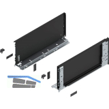 BLUM LEGRABOX special edition Innenzarge H�he C, NL 400 mm, Carbonschwarz