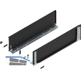 BLUM LEGRABOX special edition Innenzarge H�he C, NL 650 mm, Carbonschwarz