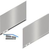 BLUM LEGRABOX special edition Dekorelement H�he C, NL 270 mm, INOX