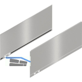 BLUM LEGRABOX special edition Dekorelement H�he C, NL 400 mm, INOX