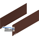 BLUM LEGRABOX special edition Dekorelement H�he C, NL 500 mm, Noble Rust