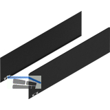 BLUM LEGRABOX special edition Dekorelement H�he C, NL 650 mm, Carbon Look