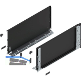 BLUM LEGRABOX special edition Innenzarge H�he F, NL 500 mm, Carbonschwarz