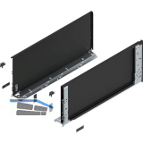 BLUM LEGRABOX special edition Innenzarge H�he F, NL 550 mm, Carbonschwarz