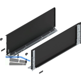 BLUM LEGRABOX special edition Innenzarge H�he F, NL 650 mm, Carbonschwarz