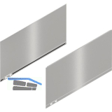 BLUM LEGRABOX special edition Dekorelement H�he F, NL 450 mm, INOX