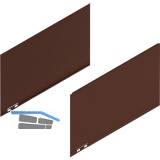 BLUM LEGRABOX special edition Dekorelement H�he F, NL 400 mm, Noble Rust