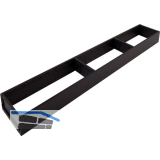 BLUM AMBIA-LINE Schubkastenrahmen schmal, NL650mm, Stahl Carbonschwarz matt