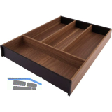 BLUM AMBIA-LINE Besteckeinsatz NL450mm,B300mm, Tennessee Nuss