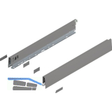 BLUM MERIVOBOX Zarge H�he N, NL 500, Indiumgrau-matt