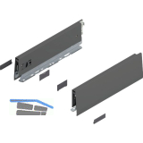 BLUM MERIVOBOX Zarge H�he M, NL 300, Oriongrau-matt