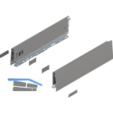 BLUM MERIVOBOX Zarge H�he M, NL 350, Indiumgrau-matt