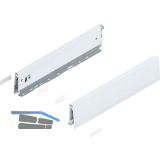 BLUM MERIVOBOX Zarge H�he M, NL 400, Seidenwei�-matt