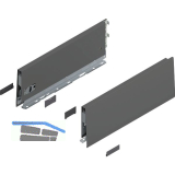 BLUM MERIVOBOX Zarge H�he K, NL 350, Oriongrau-matt