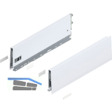 BLUM MERIVOBOX Zarge H�he K, NL 400, Seidenwei�-matt