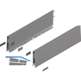 BLUM MERIVOBOX Zarge H�he K, NL 450, Indiumgrau-matt