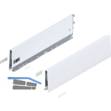 BLUM MERIVOBOX Zarge H�he K, NL 450, Seidenwei�-matt