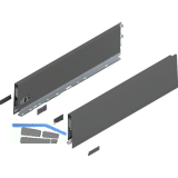 BLUM MERIVOBOX Zarge H�he K, NL 500, Oriongrau-matt