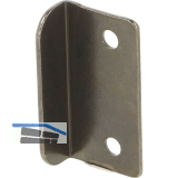 SISO Winkelschlie�blech 30,2x15,8x8,8 mm, Stahl vernickelt schwarz