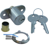 JUNIE 2960 Zylinder-Druckschloss verschiedensp., Zylinder Messing vern. matt