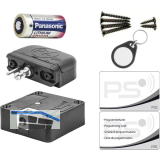 PS SOLO Elektronikschloss Set 125 kHz, Zamak/Kunststoff schwarz