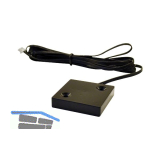 PS SOLO Flache Aussenantenne mit Schlossstecker L�nge 1500 mm Kunststoff schwarz