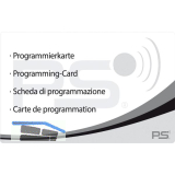 PS SOLO Programmierkarte in Kreditkartenformat, Kunststoff