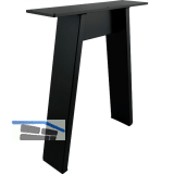 SIMAUSROM Bankkufe A-Form Breite 380 mm Stahl schwarz lackiert