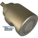 HEKNA ERGO-LINE SYSTEM 30 Drehknopf Metall nicht sperrbar, Zamak vernickelt matt