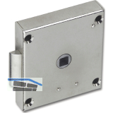 HEKNA Zylinder-Fallenschloss 920 Dornma� 32 mm, Stahl vernickelt