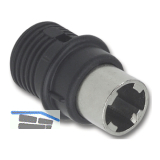 HEKNA Zylinder-Druckschloss 6026 E, Geh�use Kunststoff schwarz