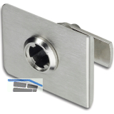 HEKNA Zylinder-Hebelschloss 6065 Typ 544 links, Zamak
