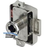 HEKNA Drehstangenschloss 3060 ULTRA links, Dornma� 15 mm, Zamak