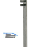 HEKNA Zentralverschlussstange zu Zentralverschluss 119 L�nge 1200 mm, blank