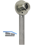 HEKNA Zentralverschluss 13012 - � 16,5 mm, L 20,5 mm, Stahl vernickelt