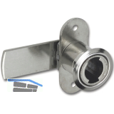 HEKNA Zylinder-Hebelschloss 6070 Typ 505 rechts, Schlie�hebel glatt, L 40 mm