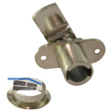 HEKNA Zylinder-Hebelschloss 6070 Typ 505 rechts Schlie�hebel gekr�pft, L 30 mm