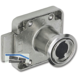 HEKNA Zylinder-Kastenschloss 1280 rechts, Dornma� 25 mm, Zamak vernickelt