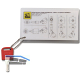 HEKNA Demontageschl�ssel, Trennen des Zylinder-Wechselkerns vom Zylindergeh�use