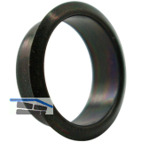 HEKNA Zylinderrosette � 19 mm, Messing schwarz