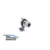 HEKNA Zylinder-Knopfschloss 534 F, Zamak verchromt poliert